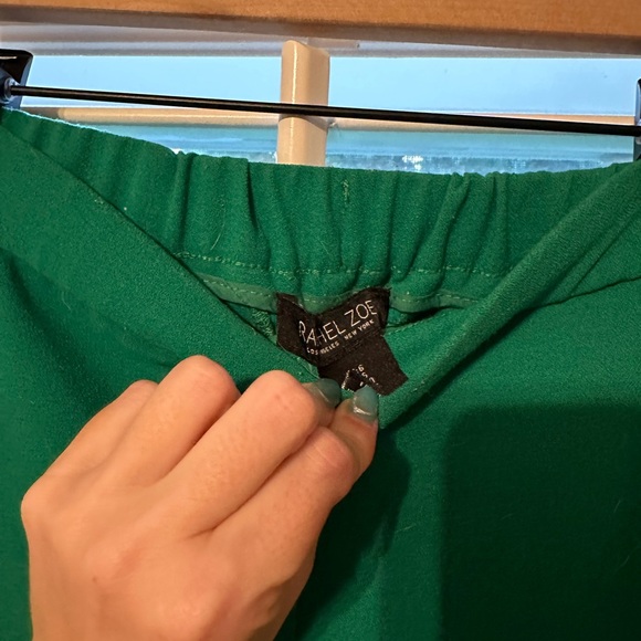 GUC Rachel Zoe Green Pants Trousers - Picture 4 of 7